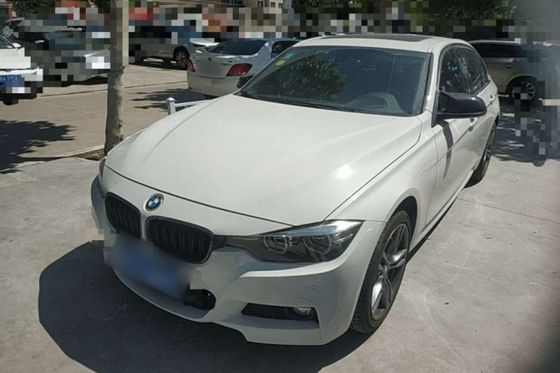 Used BMW 3 Series 2018 330Li M Sport Shadow Edition Front Left 45 Deg