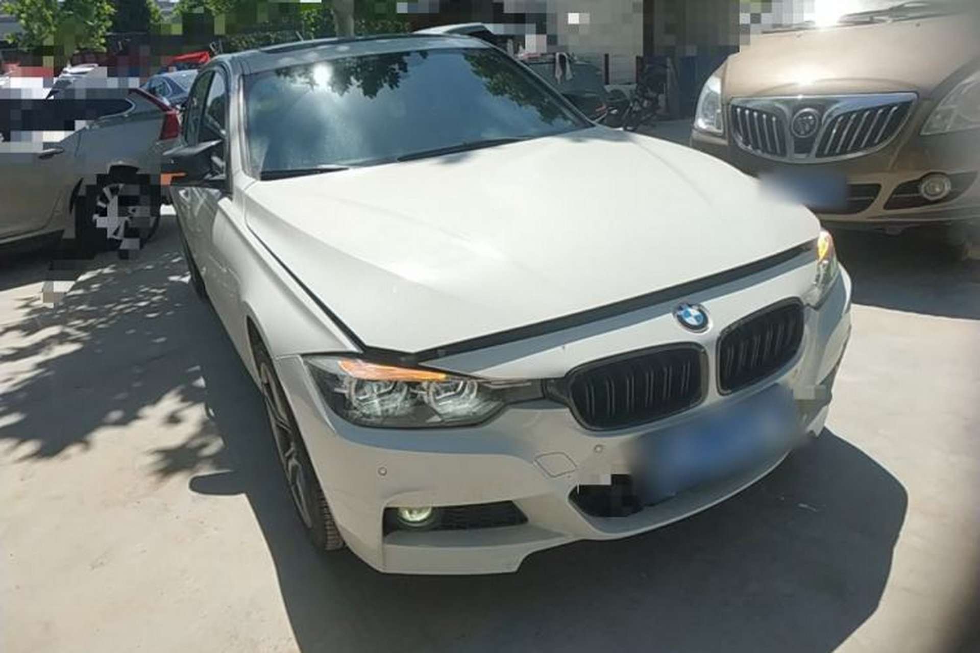 Used BMW 3 Series 2018 330Li M Sport Shadow Edition Front Right 45 Deg