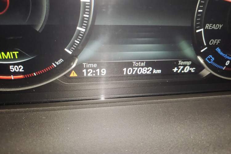 Used BMW 3 Series 2018 320Li M Sport Night Edition Odometer Close Up