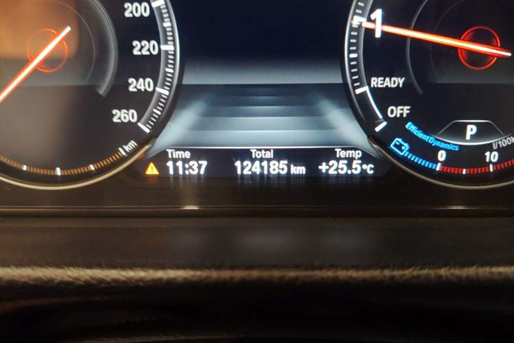 Used BMW 3 Series 2018 320Li Leading Model M Sport Package Odometer Close Up