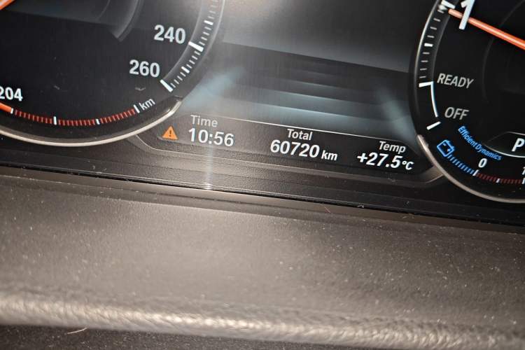Used BMW 3 Series 2018 320Li Leading Model M Sport Package Odometer Close Up