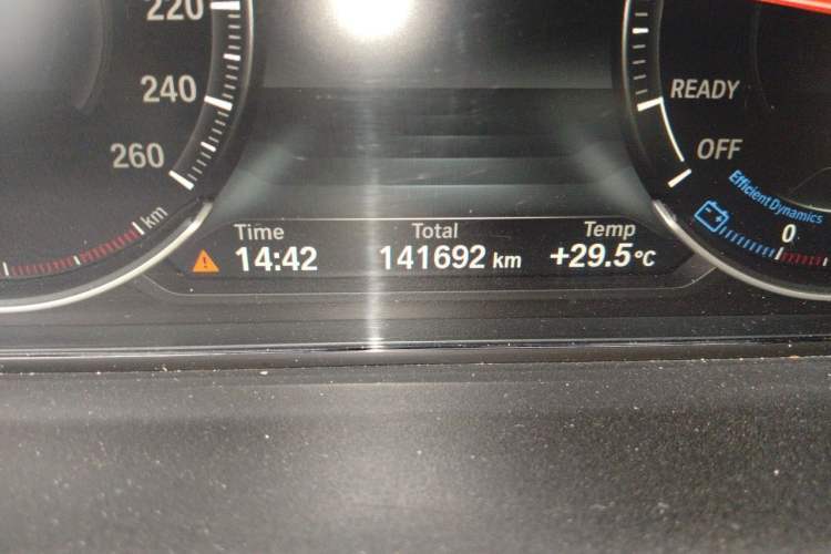 Used BMW 3 Series 2018 320Li Leading Luxury Package Odometer Close Up