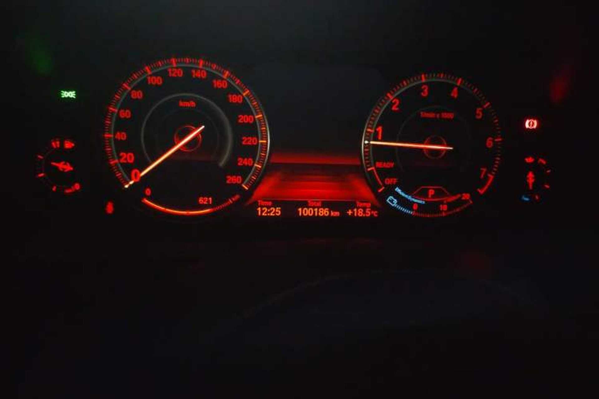 Used BMW 3 Series 2018 320Li Leading Model M Sport Package Odometer Close Up