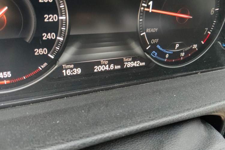 Used BMW 3 Series 2018 320Li Leading Model M Sport Package Odometer Close Up