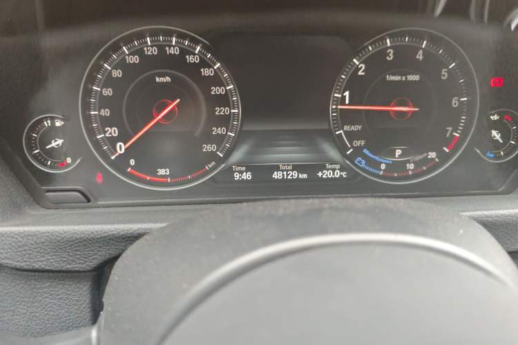 Used BMW 3 Series 2018 320Li M Sport Night Edition Odometer Close Up