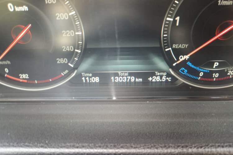 Used BMW 3 Series 2018 320Li M Sport Night Edition Odometer Close Up