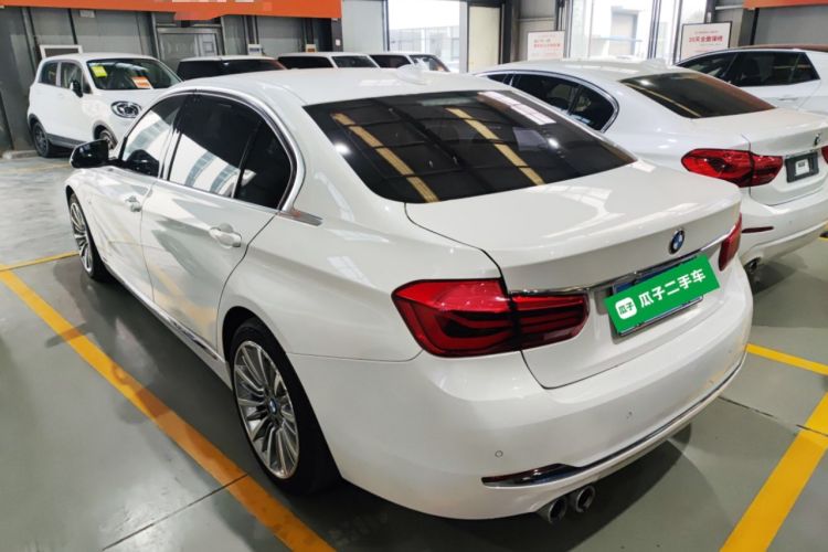 Used BMW 3 Series 2018 320Li Leading Luxury Package Rear Left 45 Deg