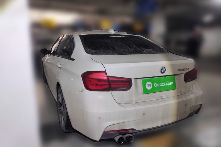 Used BMW 3 Series 2018 320Li M Sport Night Edition Rear Left 45 Deg