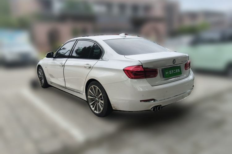 Used BMW 3 Series 2018 320Li Leading Luxury Package Rear Left 45 Deg