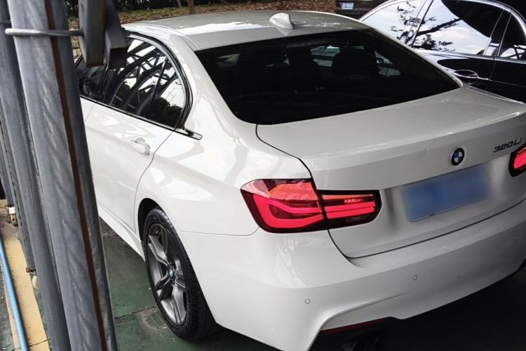 Used BMW 3 Series 2018 320Li M Sport Night Edition Rear Left 45 Deg