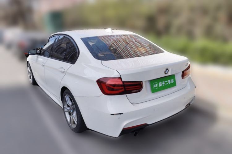Used BMW 3 Series 2018 320i M Sport Night Edition Rear Left 45 Deg