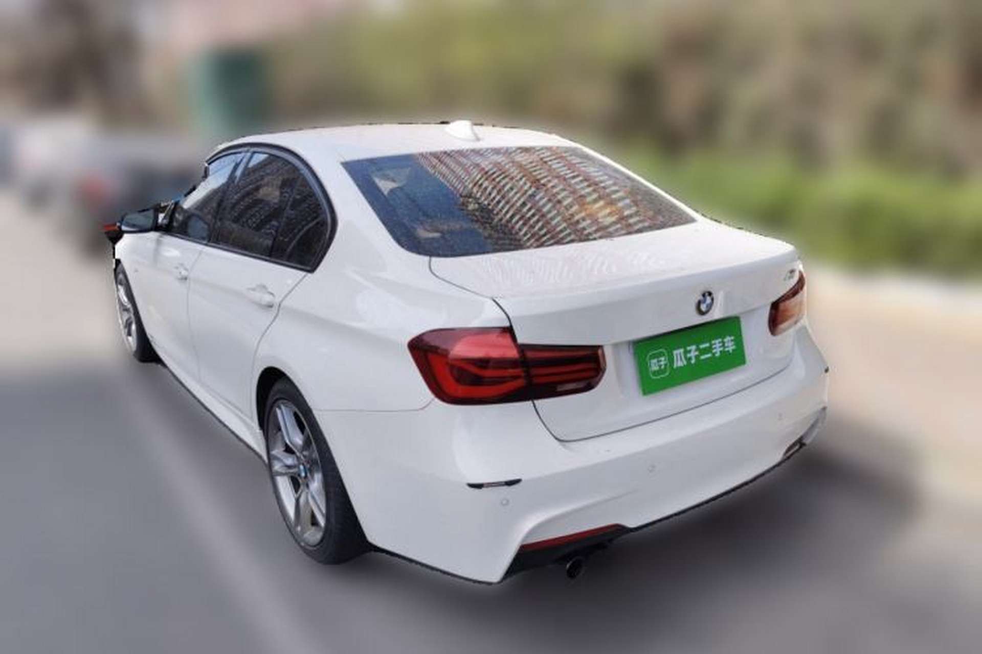 Used BMW 3 Series 2018 320i M Sport Night Edition Rear Left 45 Deg