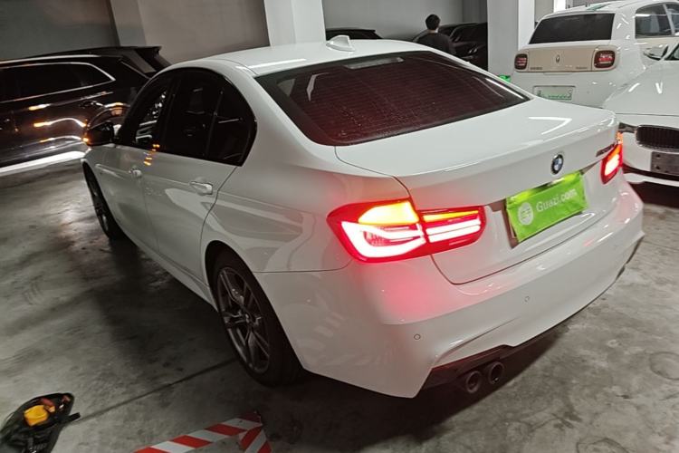 Used BMW 3 Series 2018 330i M Sport Night Edition Rear Left 45 Deg