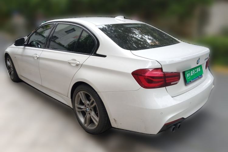 Used BMW 3 Series 2018 320Li M Sport Night Edition Rear Left 45 Deg