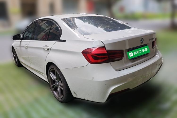 Used BMW 3 Series 2018 320Li M Sport Night Edition Rear Left 45 Deg