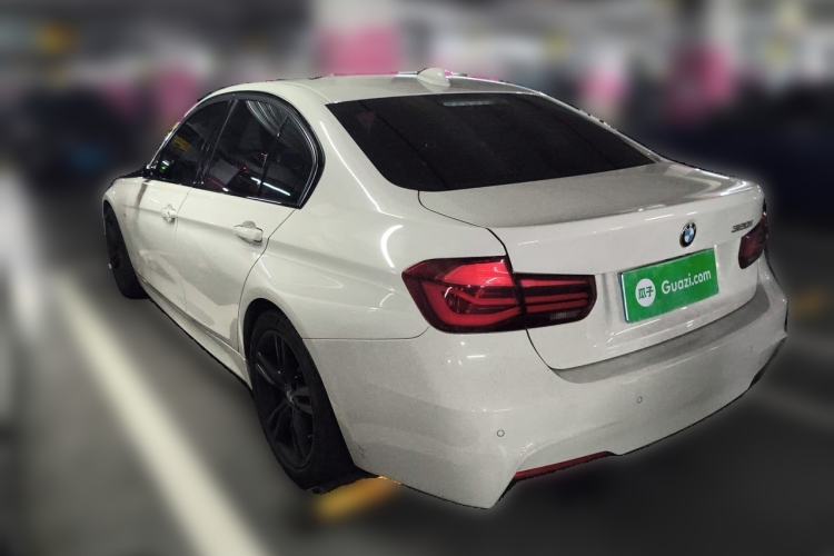 Used BMW 3 Series 2018 320i M Sport Night Edition Rear Left 45 Deg