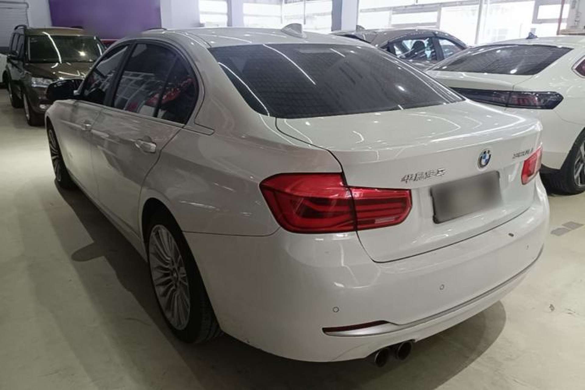 Used BMW 3 Series 2018 320Li Fashion Model Rear Left 45 Deg
