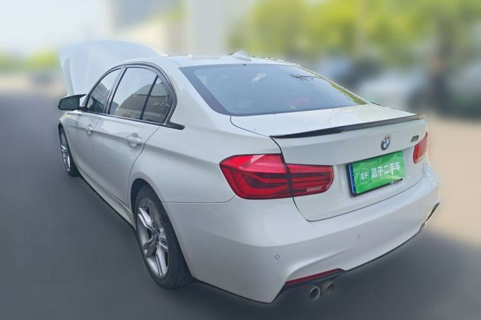Used BMW 3 Series 2018 320Li Leading Model M Sport Package Rear Left 45 Deg