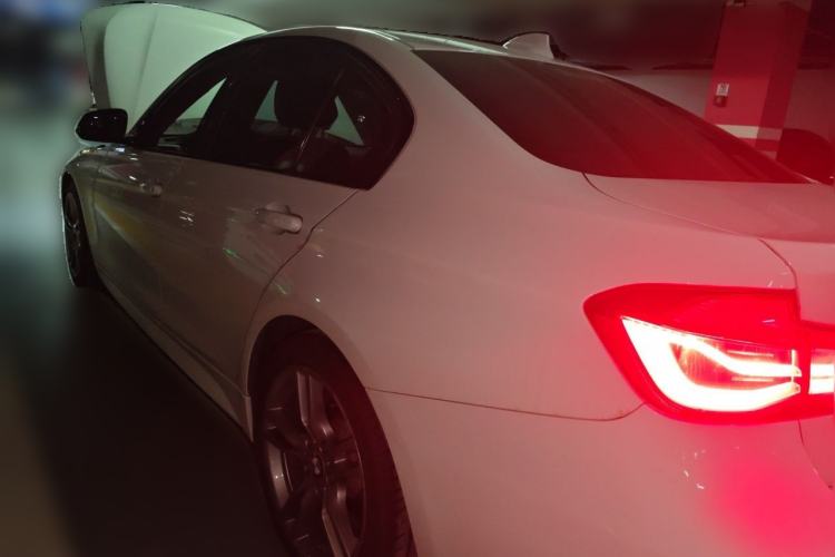 Used BMW 3 Series 2018 320i M Sport Night Edition Rear Left 45 Deg