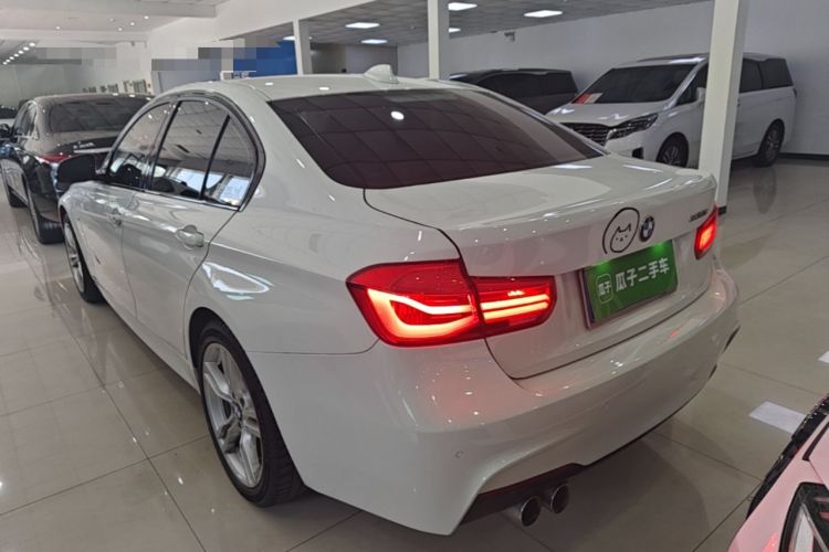 Used BMW 3 Series 2018 320i M Sport Package Rear Left 45 Deg