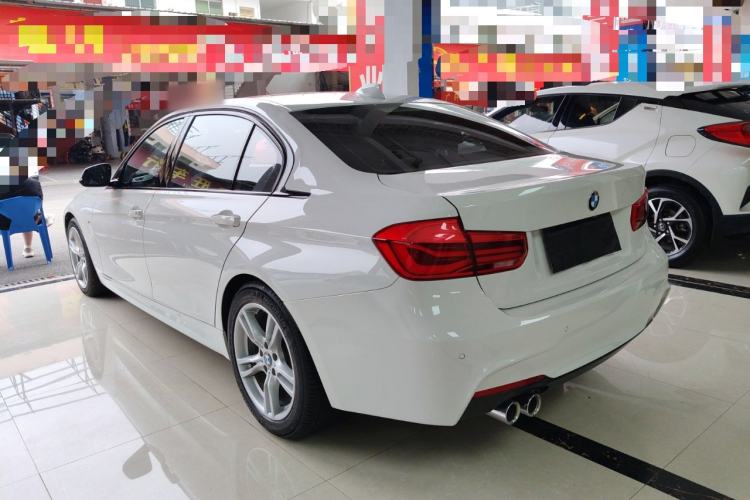 Used BMW 3 Series 2018 320Li Leading Model M Sport Package Rear Left 45 Deg