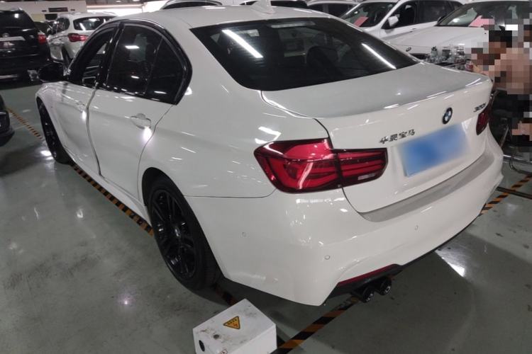 Used BMW 3 Series 2018 320i M Sport Night Edition Rear Left 45 Deg