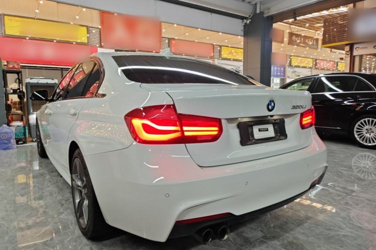 Used BMW 3 Series 2018 320Li M Sport Night Edition Rear Left 45 Deg
