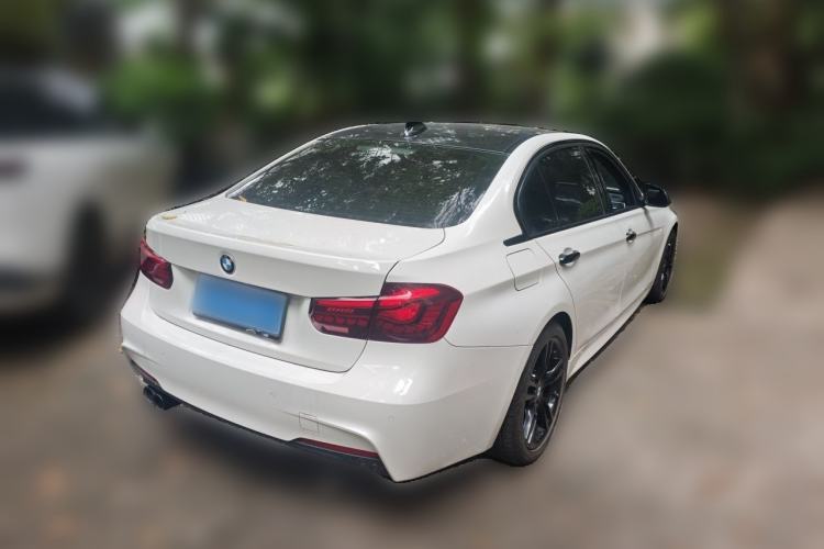 Used BMW 3 Series 2018 320Li M Sport Night Edition Rear Right 45 Deg