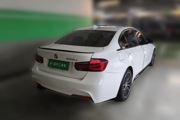 Used BMW 3 Series 2018 320Li M Sport Night Edition Rear Right 45 Deg