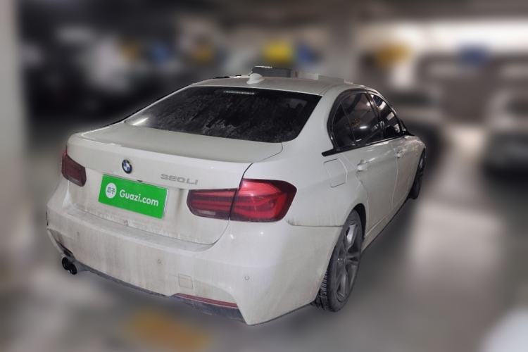 Used BMW 3 Series 2018 320Li M Sport Night Edition Rear Right 45 Deg