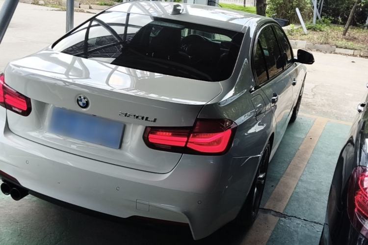 Used BMW 3 Series 2018 320Li M Sport Night Edition Rear Right 45 Deg
