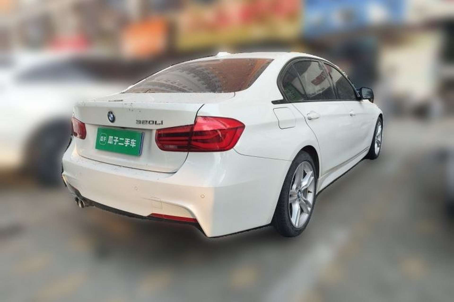 Used BMW 3 Series 2018 320Li Leading Model M Sport Package Rear Right 45 Deg