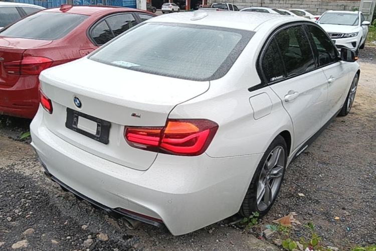 Used BMW 3 Series 2018 320Li M Sport Night Edition Rear Right 45 Deg