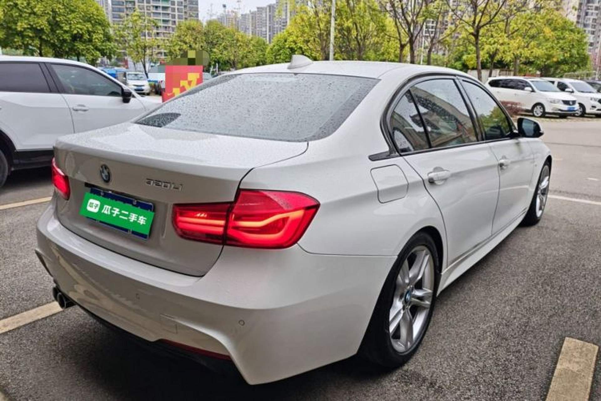 Used BMW 3 Series 2018 320Li Leading Model M Sport Package Rear Right 45 Deg