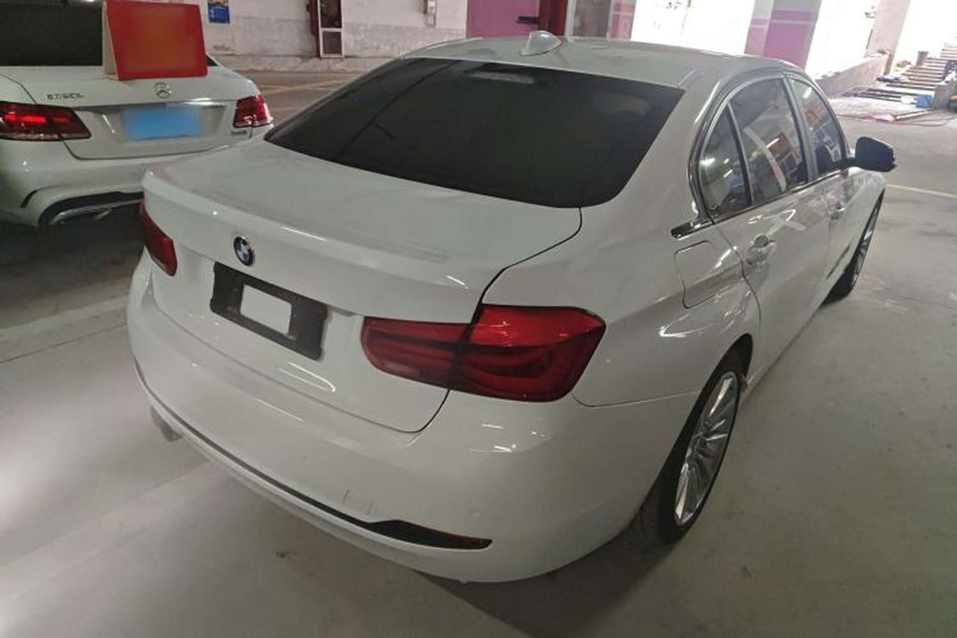 Used BMW 3 Series 2018 320Li Fashion Model Rear Right 45 Deg