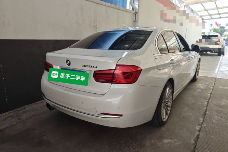 Used BMW 3 Series 2018 320Li Fashion Model Rear Right 45 Deg