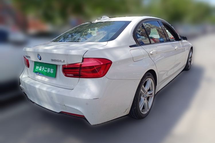 Used BMW 3 Series 2018 320Li Leading Model M Sport Package Rear Right 45 Deg