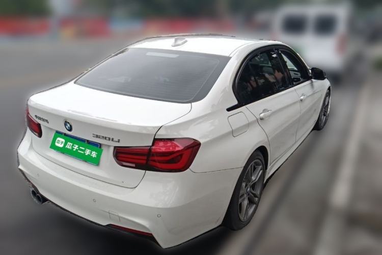 Used BMW 3 Series 2018 320Li M Sport Night Edition Rear Right 45 Deg