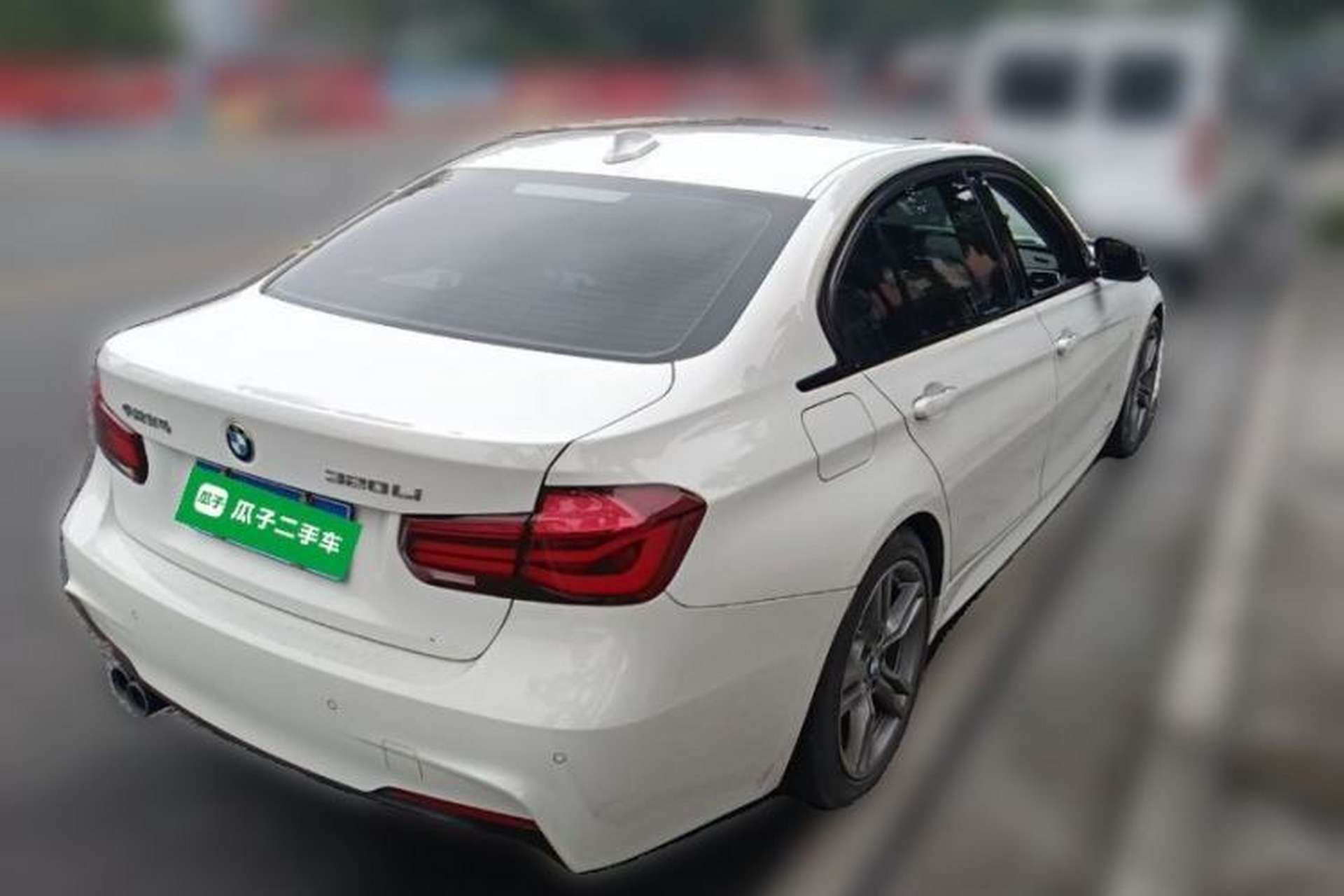 Used BMW 3 Series 2018 320Li M Sport Night Edition Rear Right 45 Deg