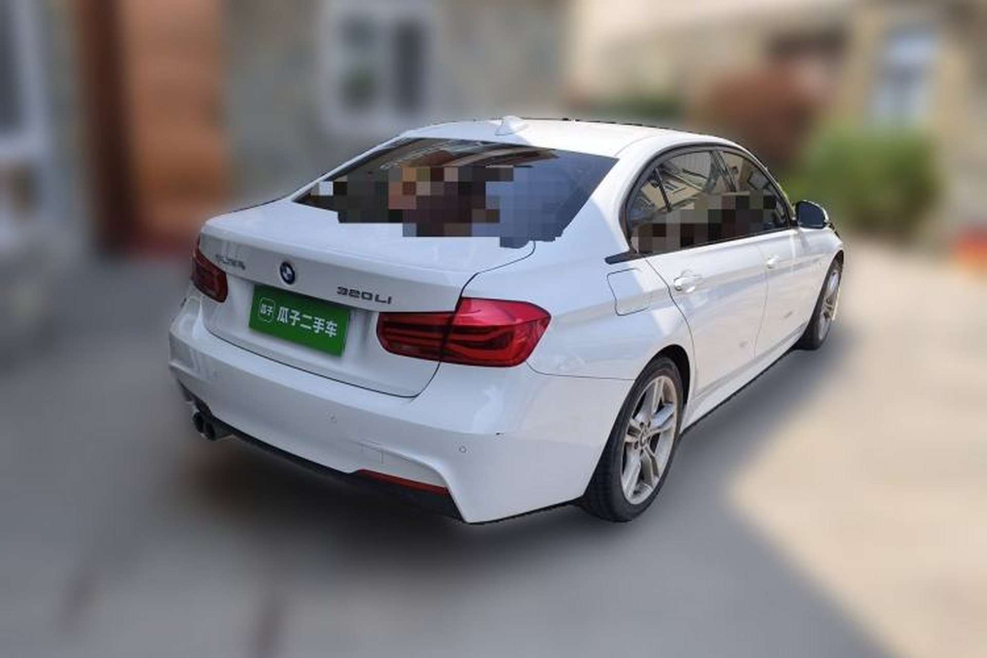 Used BMW 3 Series 2018 320Li Leading Model M Sport Package Rear Right 45 Deg