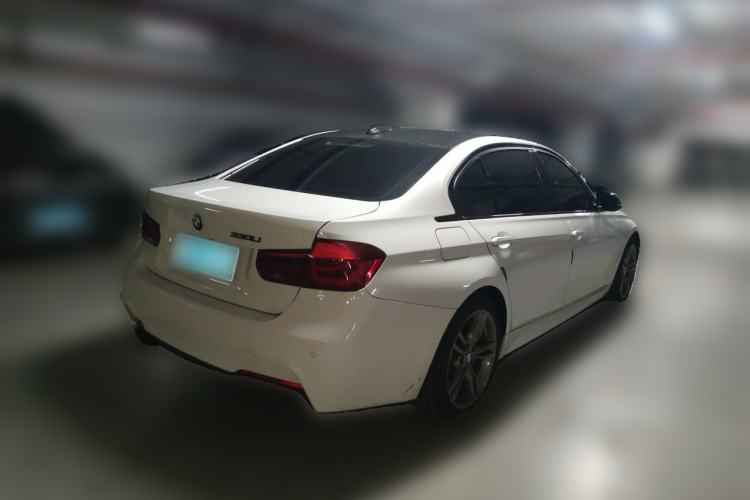 Used BMW 3 Series 2018 330Li M Sport Shadow Edition Rear Right 45 Deg