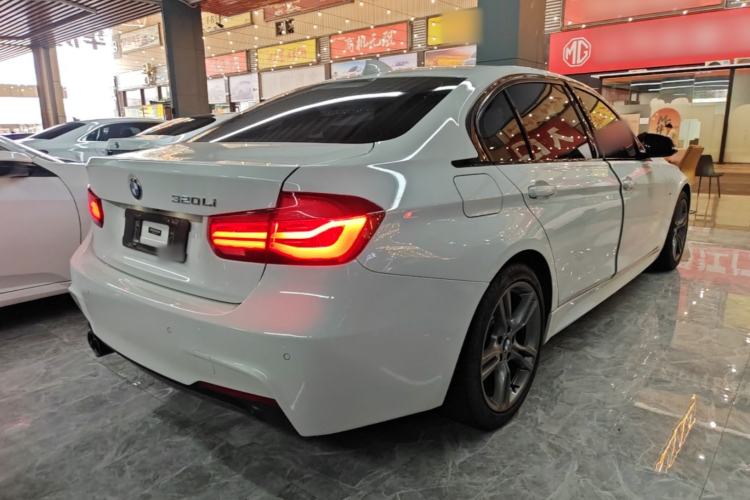 Used BMW 3 Series 2018 320Li M Sport Night Edition Rear Right 45 Deg