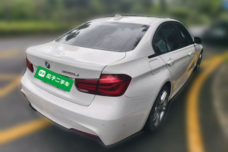 Used BMW 3 Series 2018 320Li M Sport Night Edition Rear Right 45 Deg