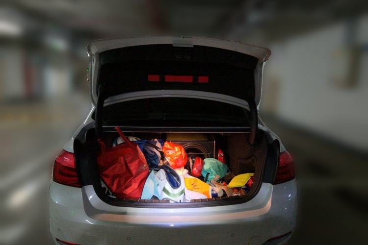 Used BMW 3 Series 2018 320Li Fashion Model Trunk