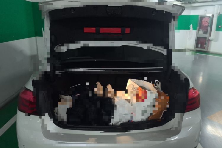Used BMW 3 Series 2018 320Li Fashion Model Trunk