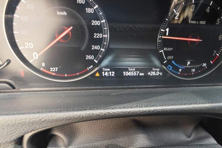 Used BMW 3 Series 2019 320Li M Luxury Package Odometer Close Up