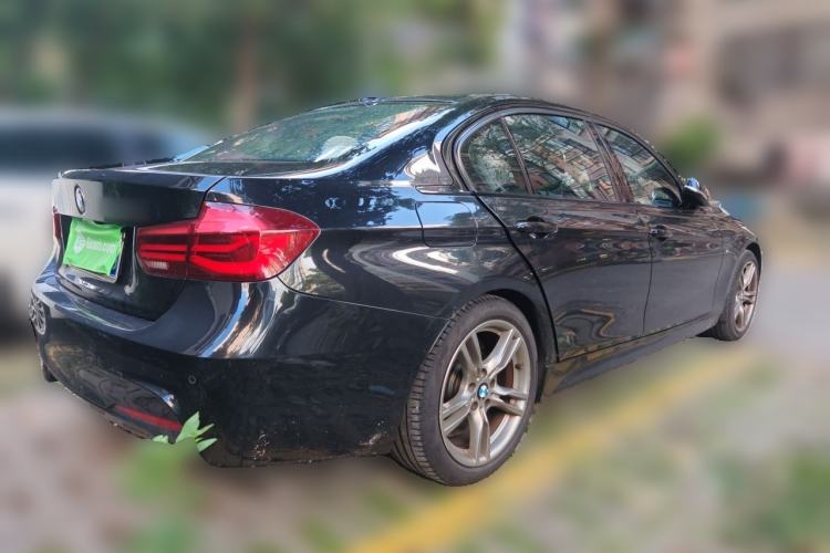 Used BMW 3 Series 2019 320Li M Sport Night Edition Rear Right 45 Deg