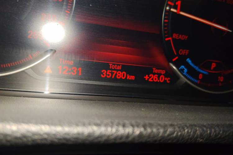 Used BMW 3 Series 2019 320Li M Sport Night Edition Odometer Close Up