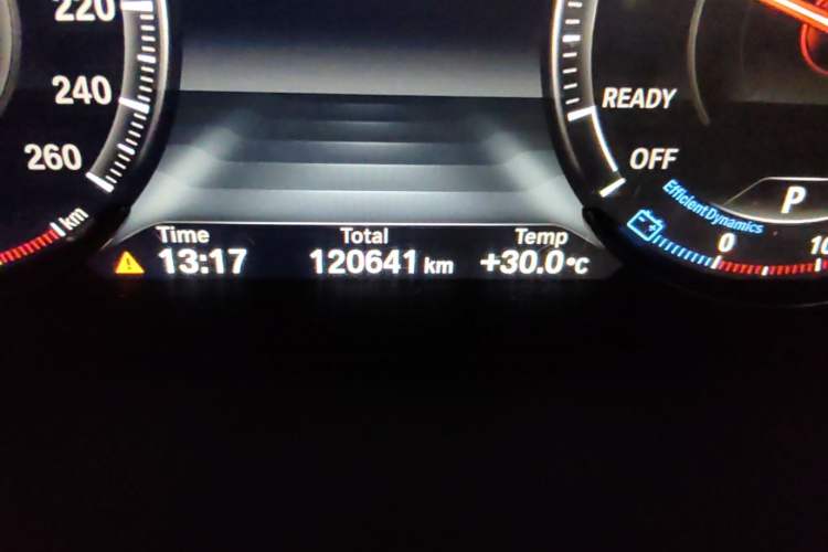 Used BMW 3 Series 2019 320Li M Sport Night Edition Odometer Close Up