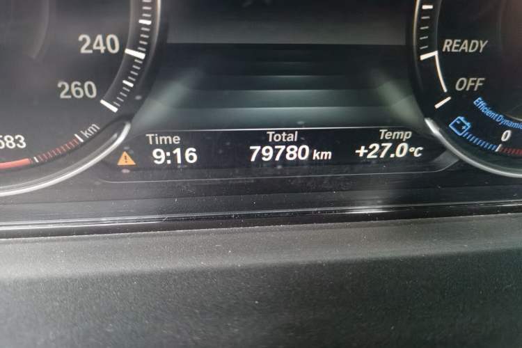 Used BMW 3 Series 2019 320Li M Sport Package Odometer Close Up